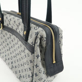 Louis Vuitton Monogram Mini Josephine PM Hand Bag Blue M92214
