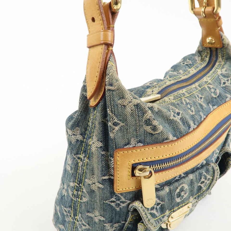 Louis Vuitton Monogram Denim Baggy PM Shoulder Bag M95049