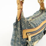 Louis Vuitton Monogram Denim Baggy PM Shoulder Bag M95049