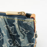 Louis Vuitton Monogram Denim Trousse Raye Pouch Blue M95335