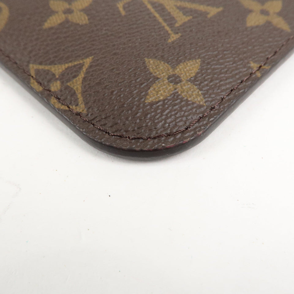 Louis Vuitton Monogram Pouch for Neverfull MM Brown