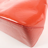 Louis Vuitton Monogram Vernis Lead PM Hand Bag Rouge M91088