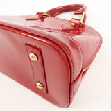 Louis Vuitton Monogram Vernis Alma BB Cerise Hand Bag M90174