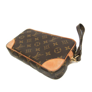Louis Vuitton Marly Dragonne  Canvas Clutch Bag