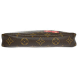 Louis Vuitton Pochette Accessoires  Canvas Clutch Bag