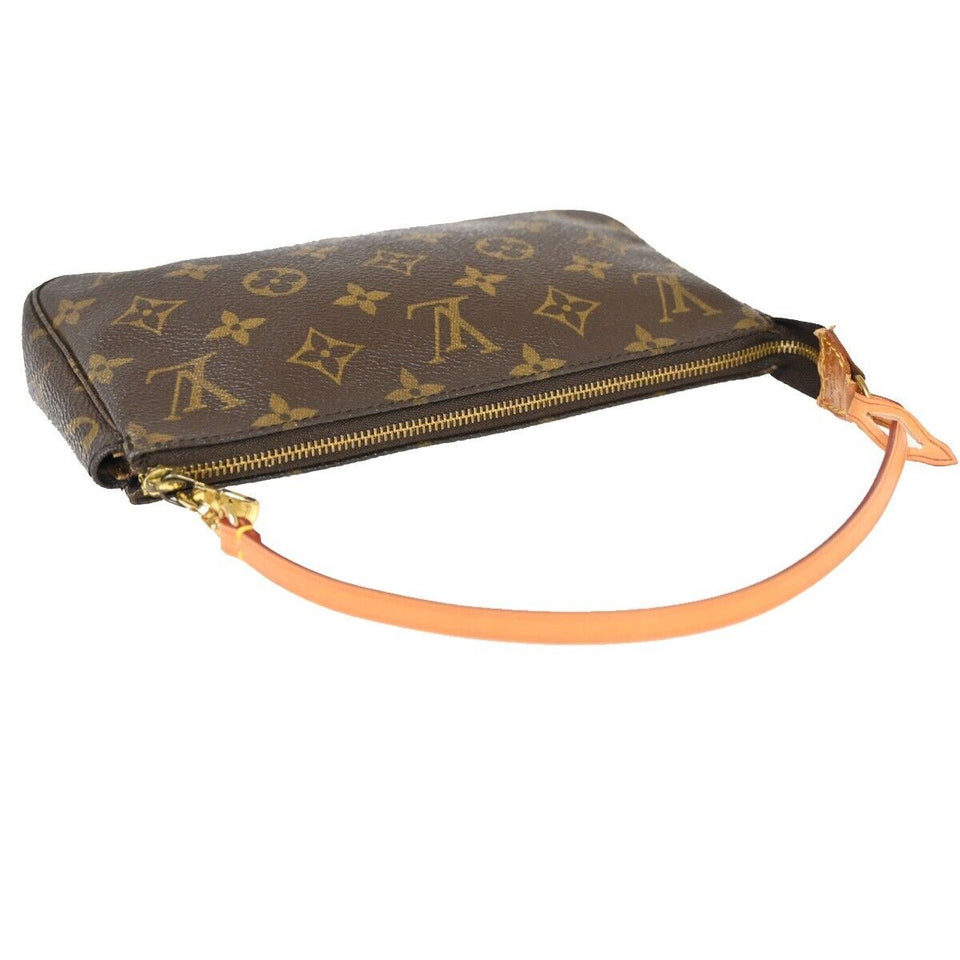 Louis Vuitton Pochette Accessoires  Canvas Clutch Bag