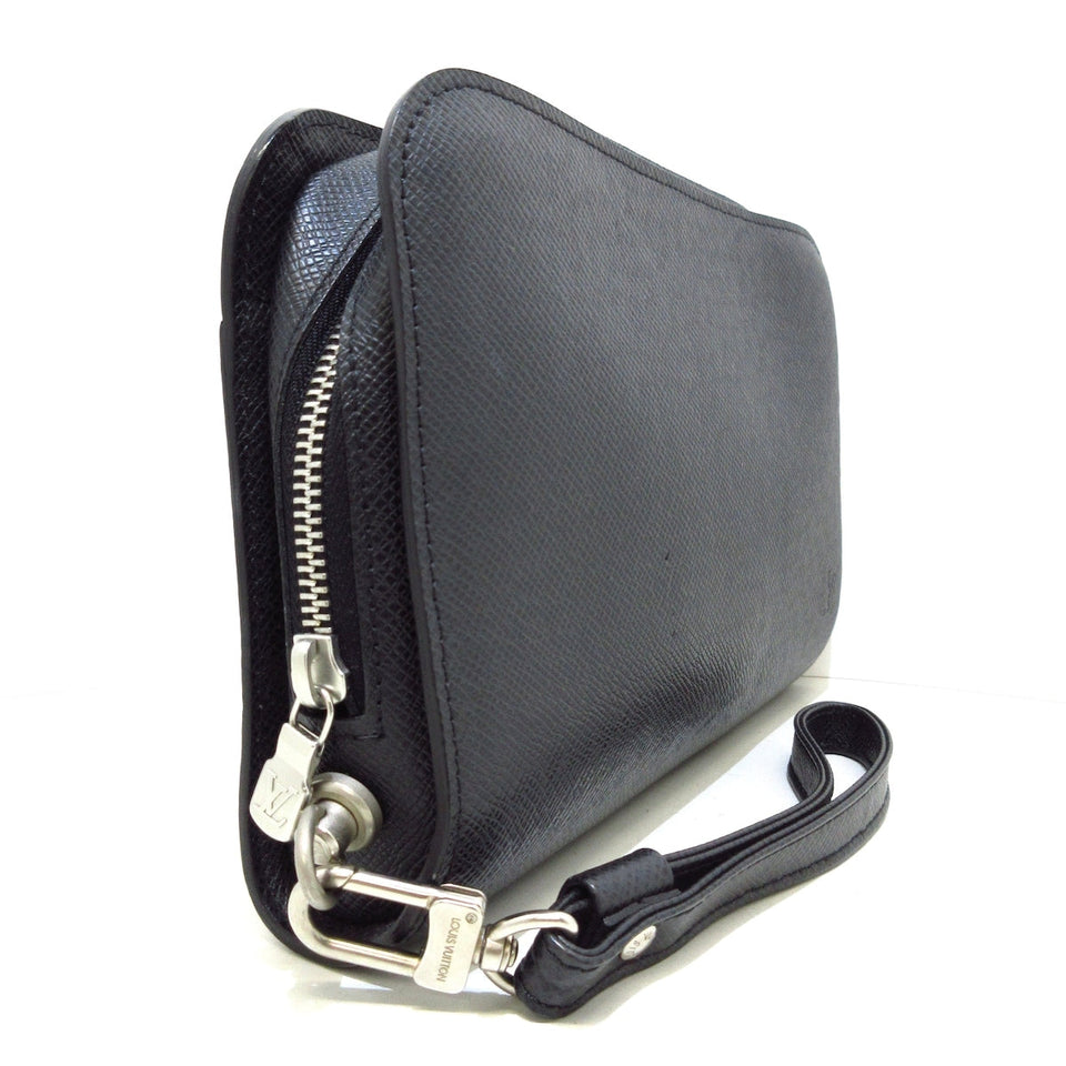 Louis Vuitton Baikal  Leather Clutch Bag