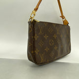 Louis Vuitton Pochette Accessoire  Canvas Clutch Bag