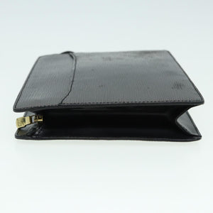 Louis Vuitton Epi Pochette Homme Clutch Bag Black Noir