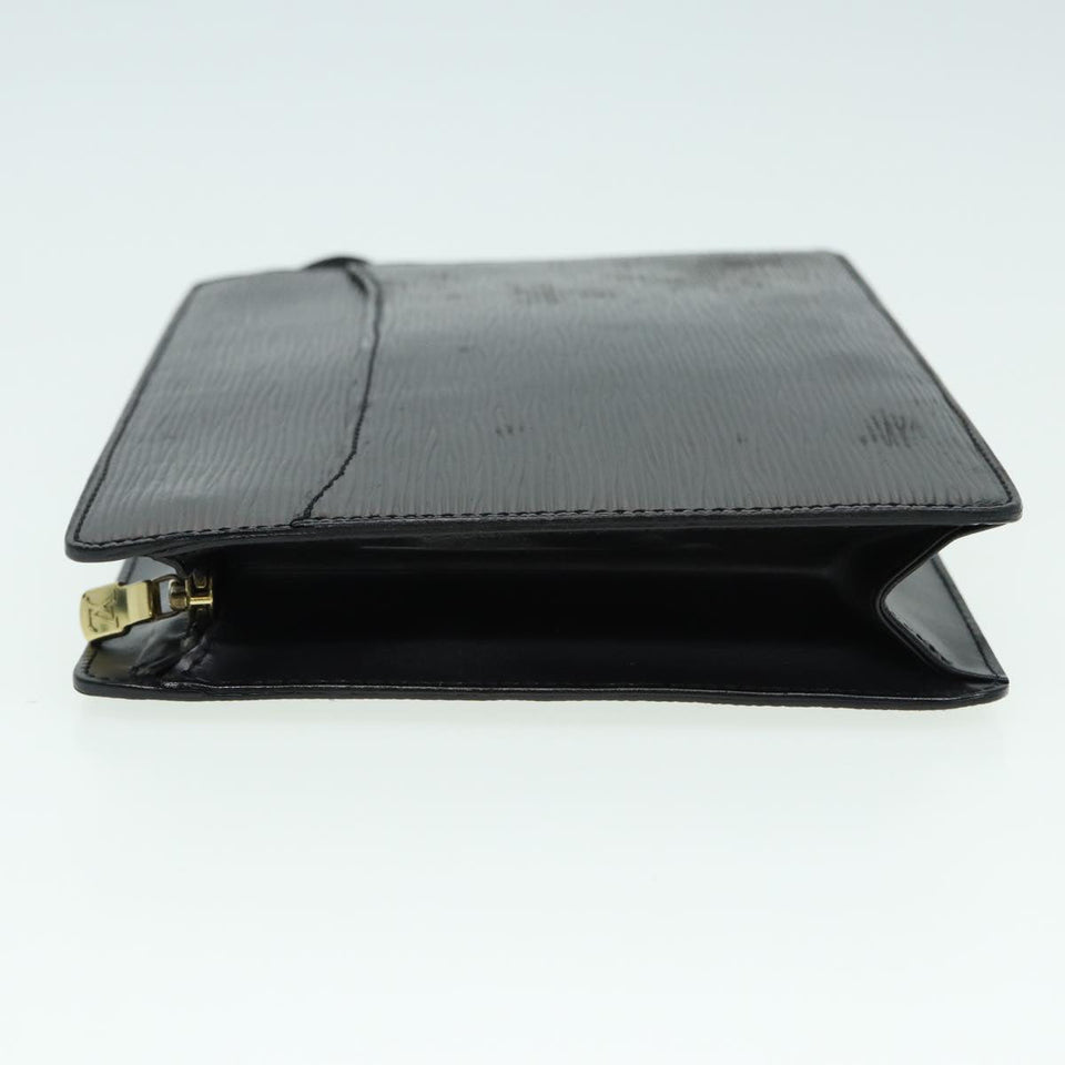 Louis Vuitton Epi Pochette Homme Clutch Bag Black Noir
