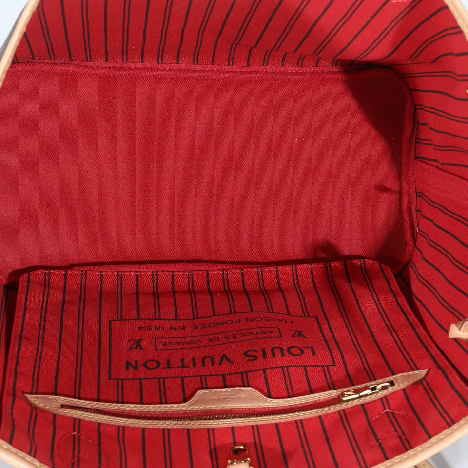Louis Vuitton Cerise Monogram Canvas Neverfull MM