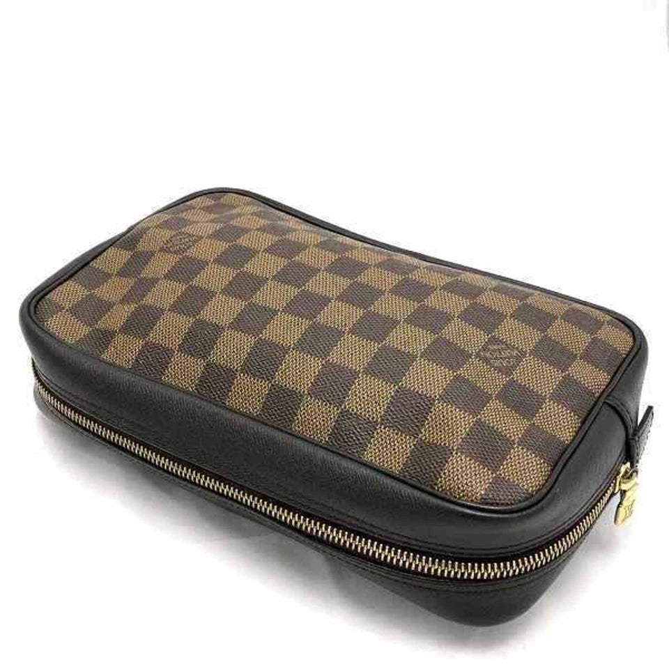 Louis Vuitton Trousse De Toilette  Canvas Clutch Bag