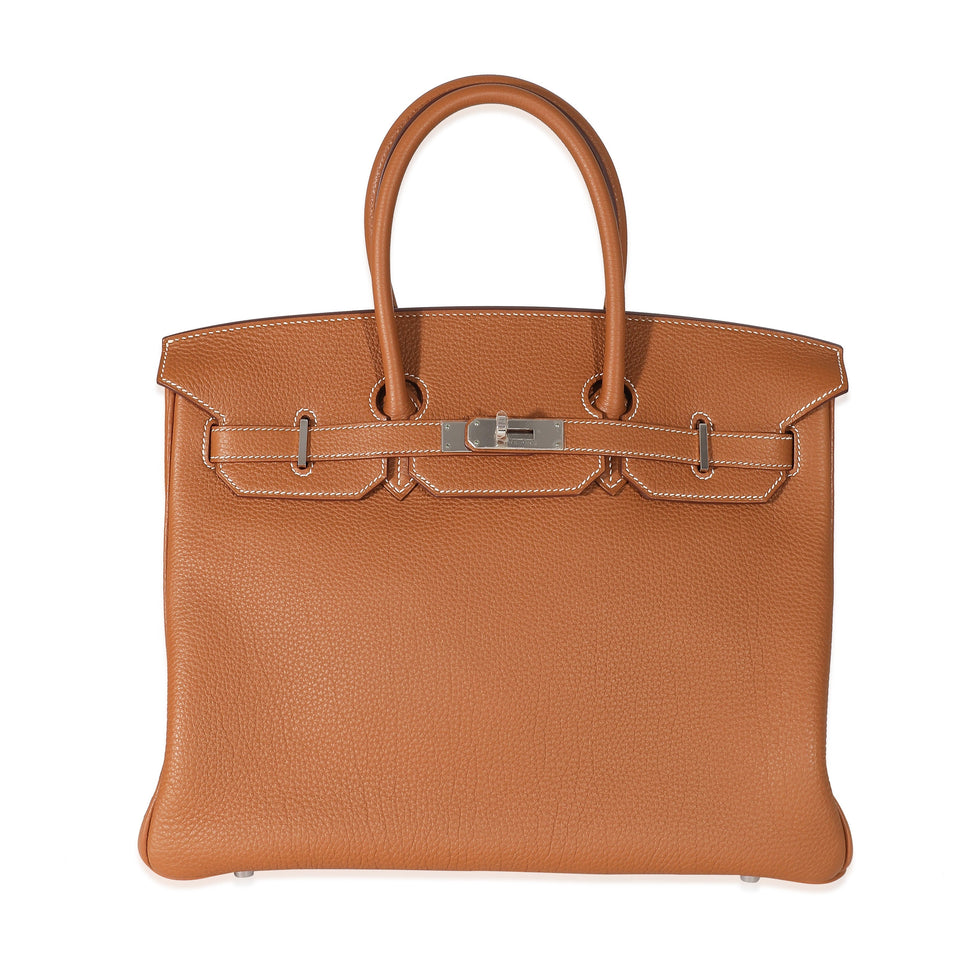 Hermes Gold Togo Birkin 35