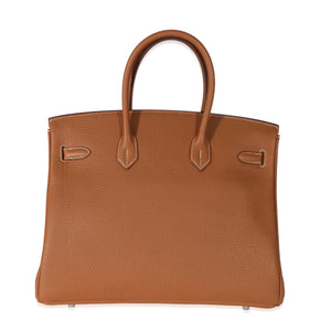 Hermes Gold Togo Birkin 35