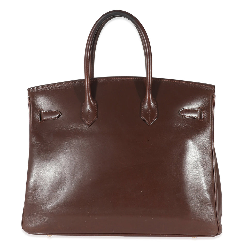 Hermes Chocolate Box Birkin 35