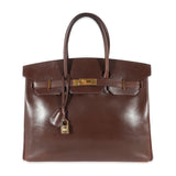 Hermes Chocolate Box Birkin 35
