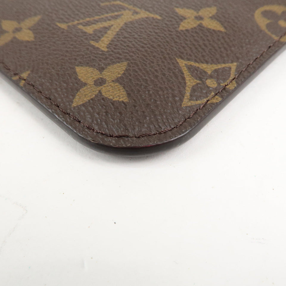 Louis Vuitton Monogram Pouch for Neverfull MM Brown