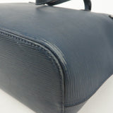 Louis Vuitton Epi Neverfull MM Shoulder Bag Andigo Blue M40885