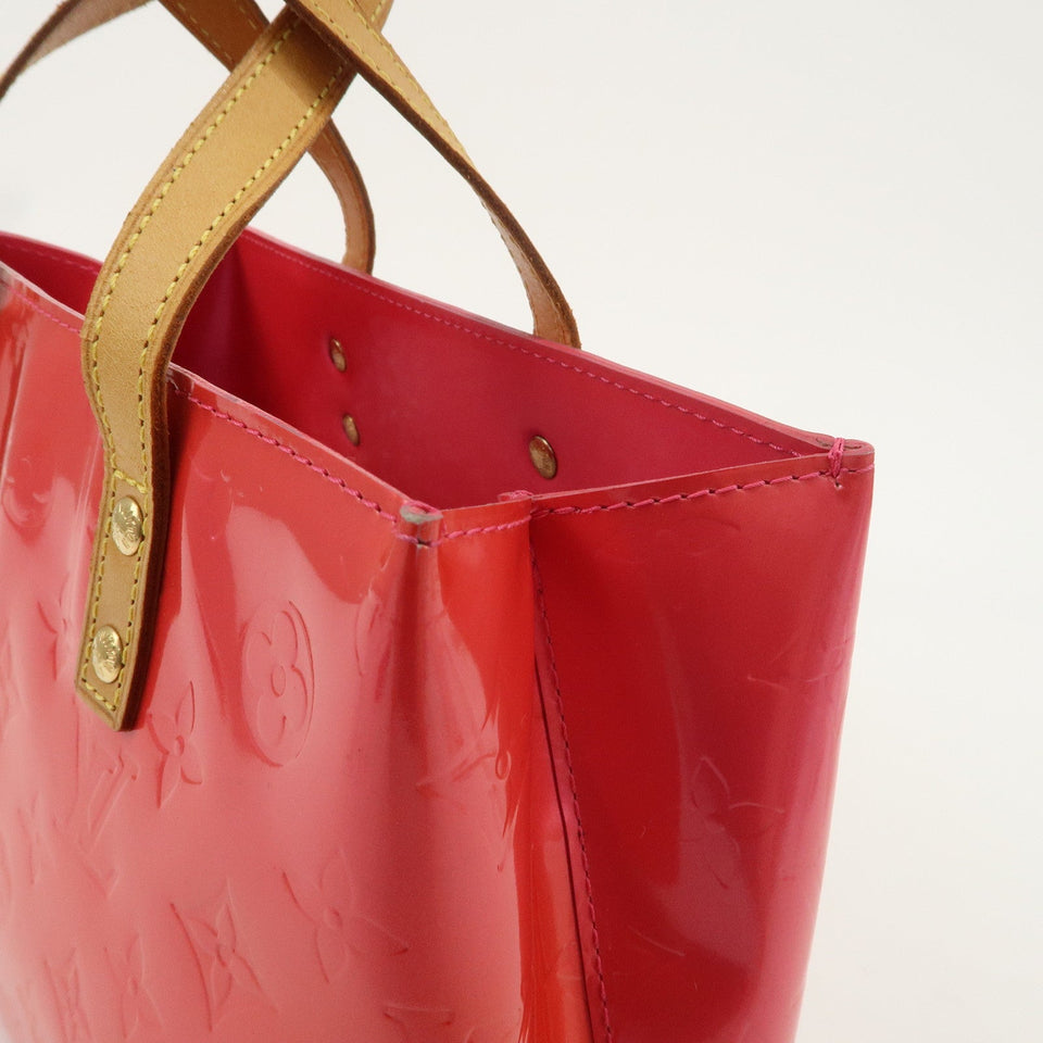 Louis Vuitton Monogram Vernis Lead PM Hand Bag Pink M991221