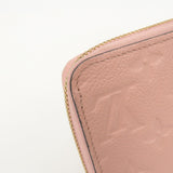 Louis Vuitton Monogram Empreinte Zippy Wallet Rose Poudre M64090