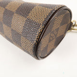 Louis Vuitton Damier Mini Pouch for Papillon Bag Brown