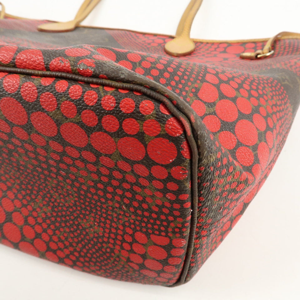 Louis Vuitton Rouge Pumpkin Dots Yayoi Kusama Neverfull MM M40686