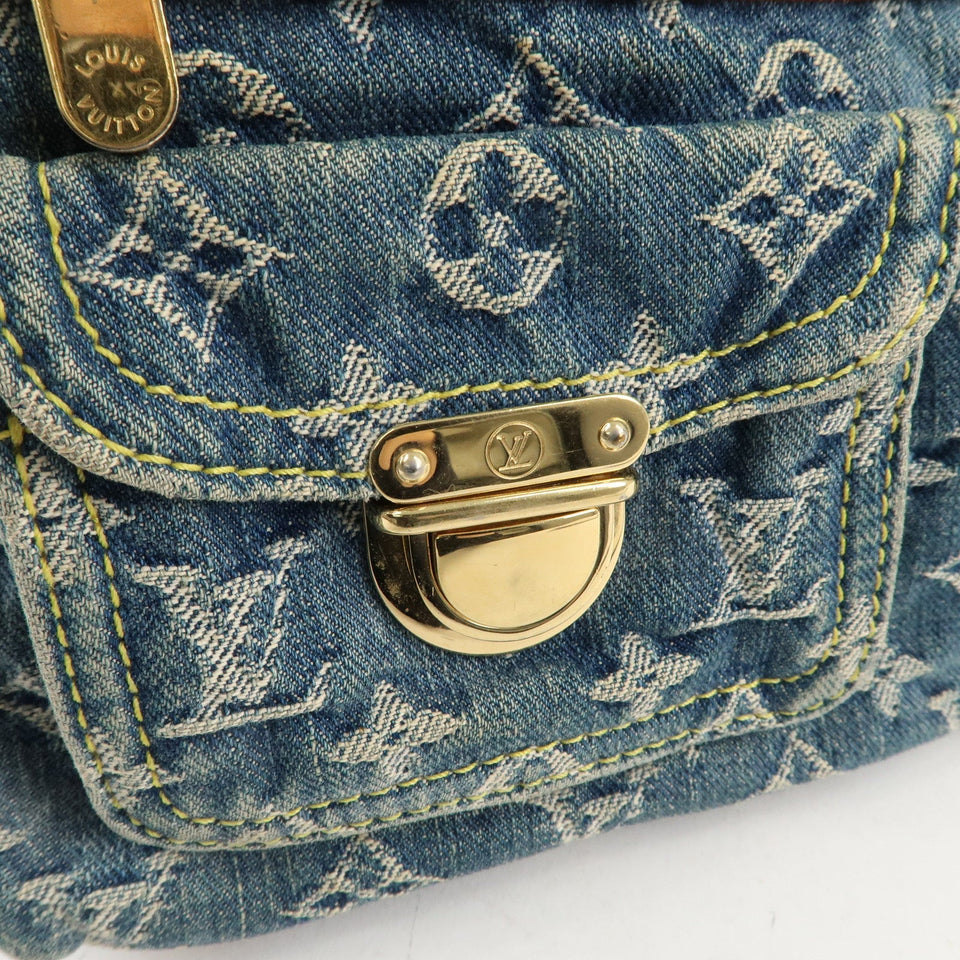 Louis Vuitton Monogram Denim Baggy PM Shoulder Bag M95049