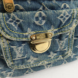 Louis Vuitton Monogram Denim Baggy PM Shoulder Bag M95049