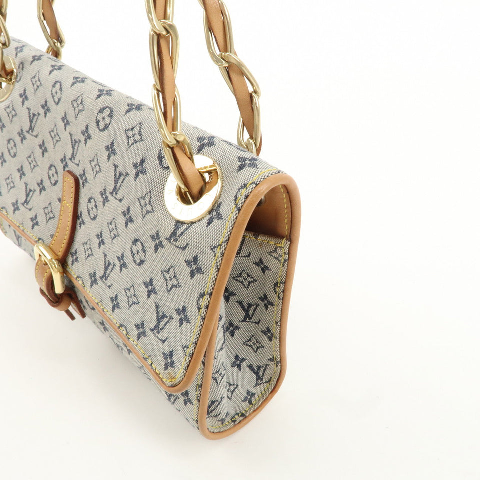 Louis Vuitton Monogram Mini Camille Shoulder Bag Blue M92002