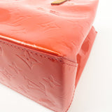 Louis Vuitton Monogram Vernis Lead PM Hand Bag Rouge M91088