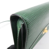 Louis Vuitton Epi Pochette Arche Shoulder Bag Borneo Green M52574