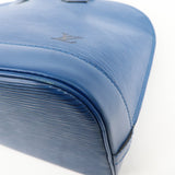 Louis Vuitton Epi Alma Hand Bag Shoulder Bag Toledo Blue M52145
