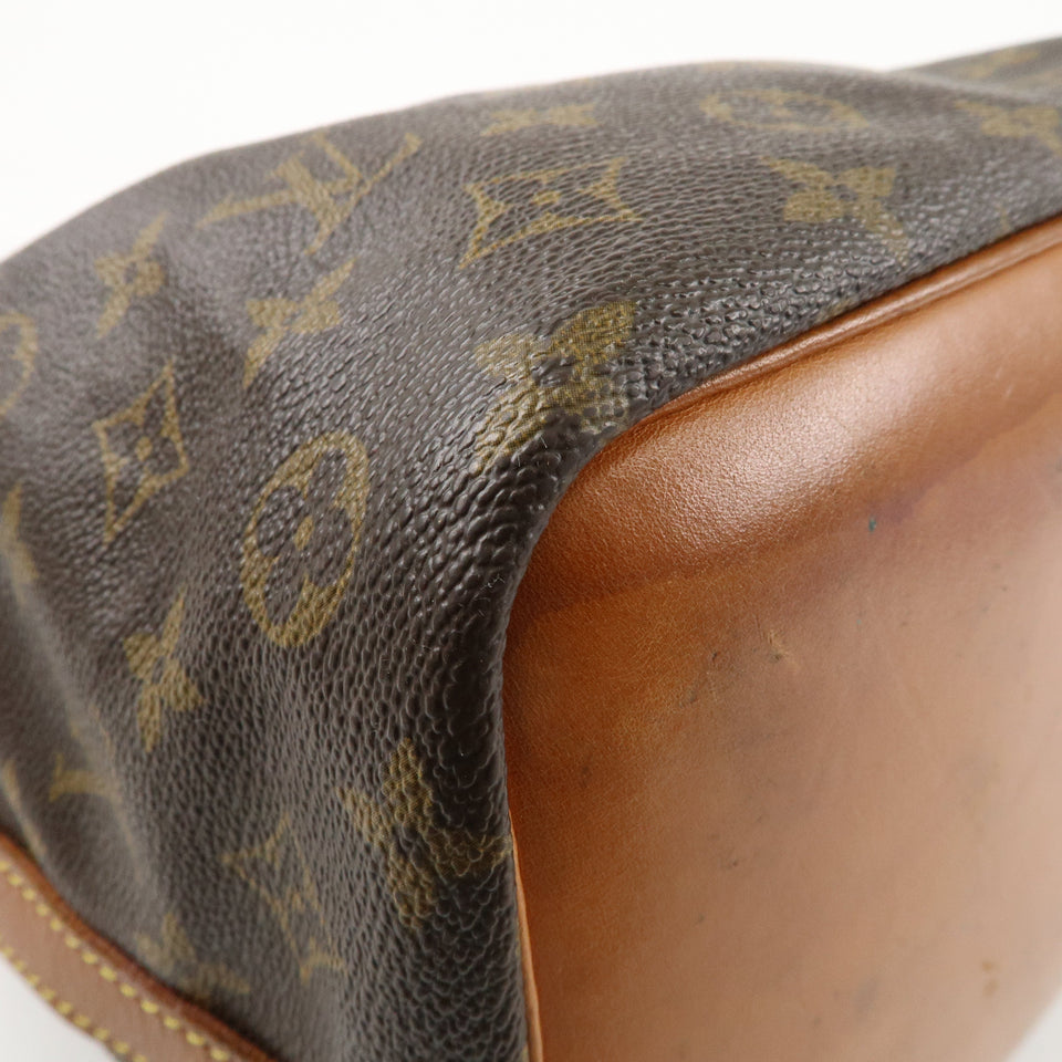 Louis Vuitton Monogram Petit Noe Shoulder Bag Brown M42226