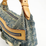 Louis Vuitton Monogram Denim Baggy PM Shoulder Bag M95049