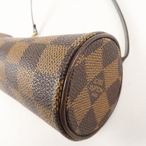 Louis Vuitton Damier Mini Pouch for Papillon Bag Brown