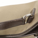 Prada Logo Jacquard Leather 2Way Bag Tote Bag Beige BR3413