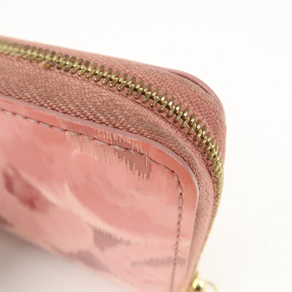 Louis Vuitton Monogram Vernis Ikat Flower Zippy Coin Purse M90031