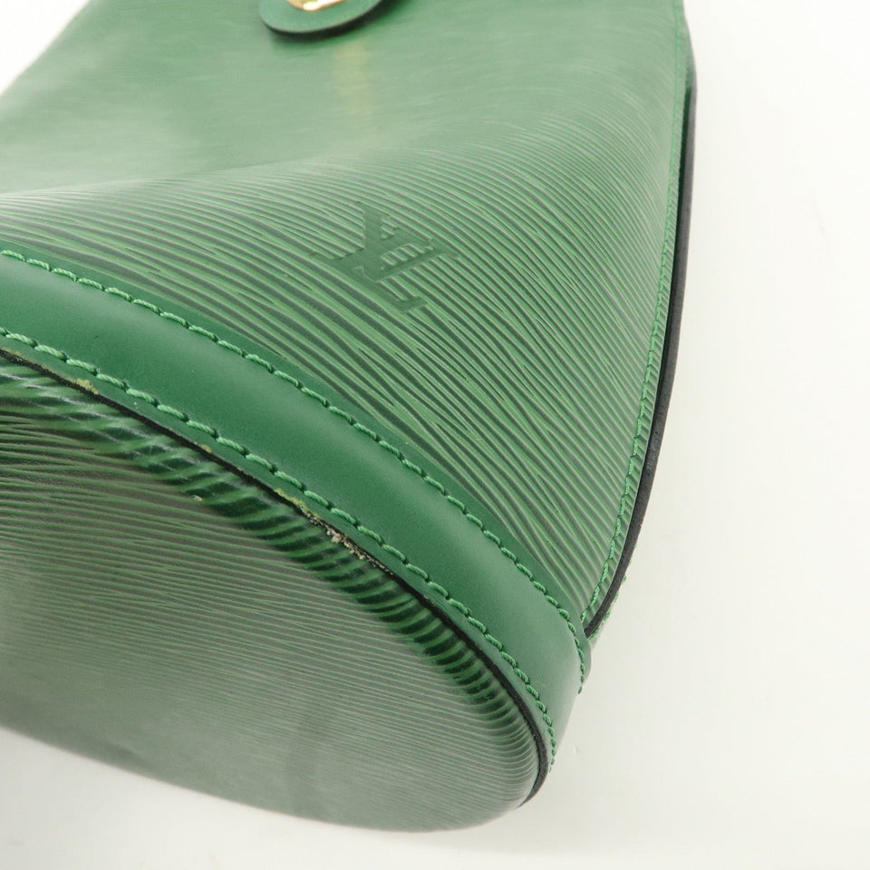 Louis Vuitton Epi Cluny Shoulder Bag Borneo Green M52254
