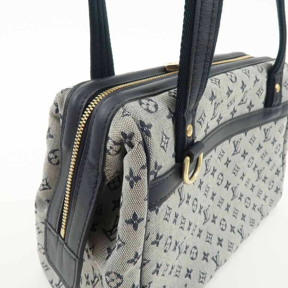 Louis Vuitton Monogram Mini Josephine PM Hand Bag Blue M92214