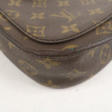 Louis Vuitton Monogram Saint Cloud MM Shoulder Bag Brown M51243