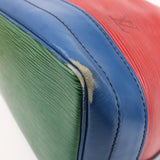 Louis Vuitton Epi Noe Shoulder Bag Red Blue Green M44084