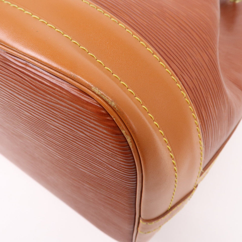 Louis Vuitton Epi Noe Bi-Color Shoulder Bag Kenya Brown M44028
