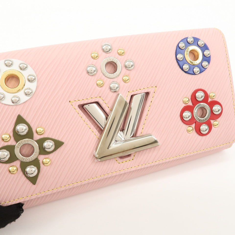 Louis Vuitton Epi Portefeuille Twist Flower Wallet M62482