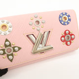 Louis Vuitton Epi Portefeuille Twist Flower Wallet M62482