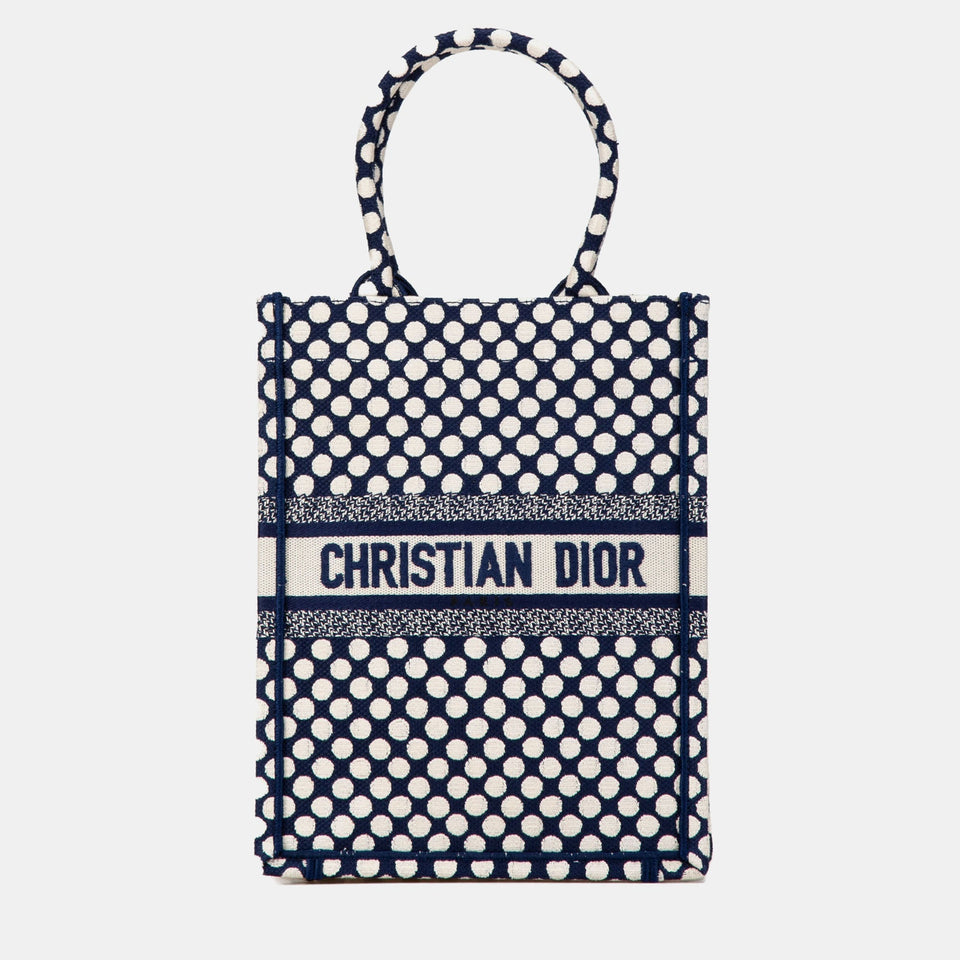 DiorAmour Dots Vertical Book Tote