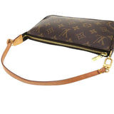 Louis Vuitton Pochette Accessoires  Canvas Clutch Bag