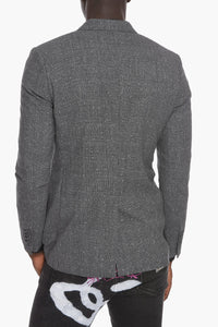 Dior District Check Double Breasted Blazer