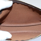 Louis Vuitton Pochette Accessoire  Canvas Clutch Bag