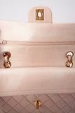 Chanel Classic Double Flap Bag Small - Powder Pink Quilted Leather