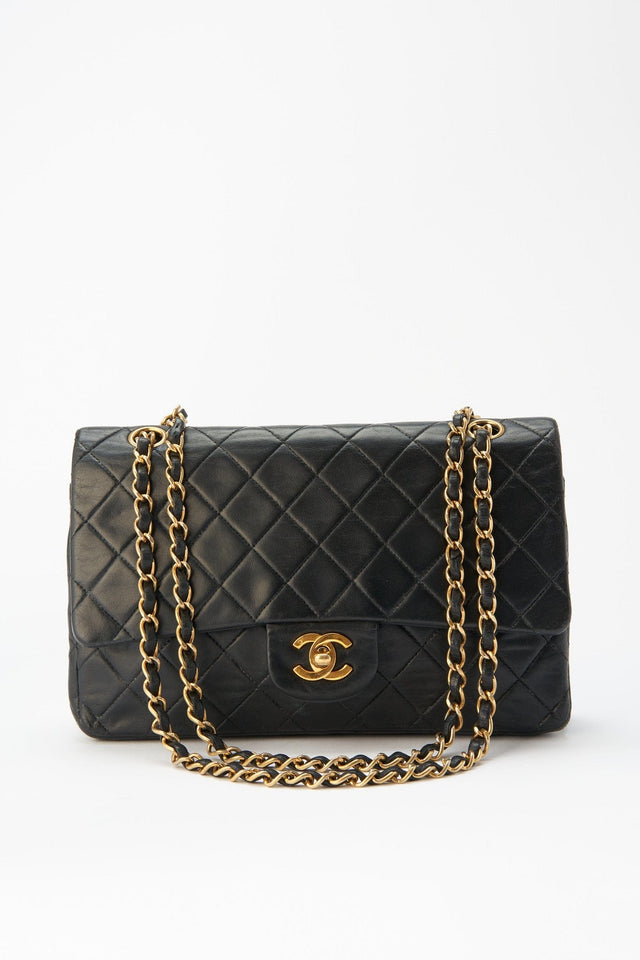 Chanel Classic Medium Double Flap Bag with 24k gold plated hardware